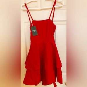 HALARA Red Dress